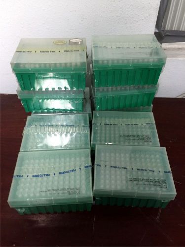 Lot of 10 Racks RAININ  RT-L200F PRECISION PIPETTE TIPS 96 TIPS IN 10 RACKS