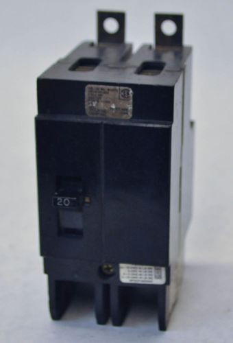 Westinghouse GHB2020 Circuit Breaker 20A 277/480VAC 2 Pole
