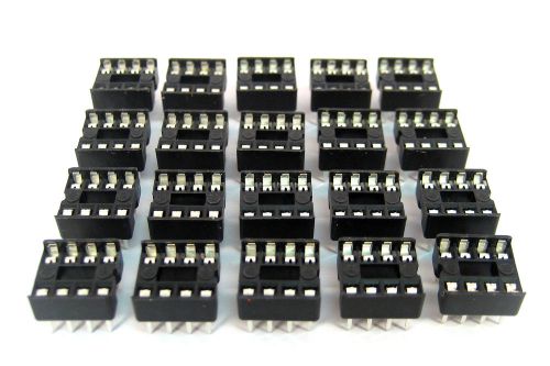 8 Pin Low Profile IC Sockets: 20/Lot: Great Price