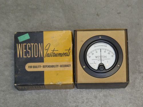 WESTON Galvanometer Model 699 Laboratory Instrument Electrical Meter