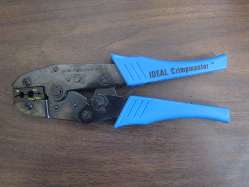 Ideal Crimpmaster 30-581 RG-58 RG-59/62AU BNC TNC 3pc Hex Connector Crimper Used