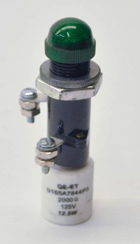GE General Electric GE-ET 0165A7844P3 Indicating Light with Green Lens Cap