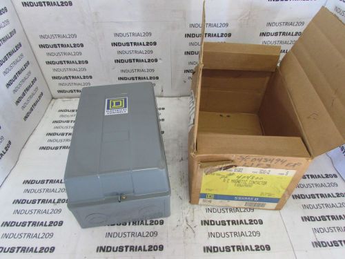 SQUARE D AC MAGNETIC CONTACTOR CLASS 8502 TYPE SDG1 NEW IN BOX