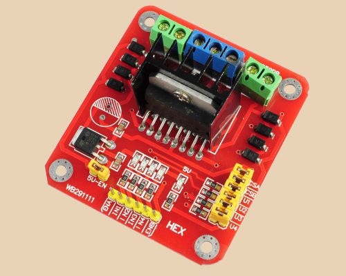1pcs new l298n dc motor driver module robot for arduino pic avr for sale