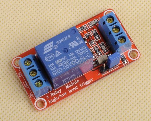 For Arduino 5V 1-Channel Relay Module with Optocoupler H/L Level Triger