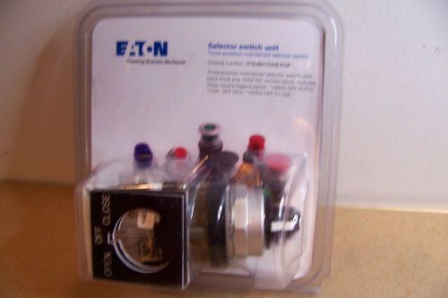 Eaton cutler hammer ht800 ht8jbh1dab 3 pos maintained 1no 1 nc selector switch for sale