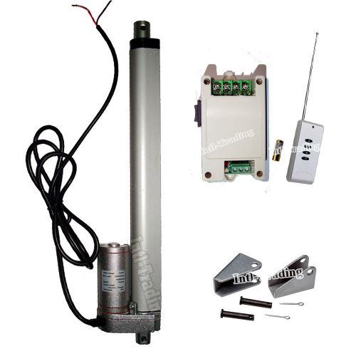 DC12V 10&#034; 220lbs 14mm/s Linear Actuator &amp;Wireless Control for Medical Industrial