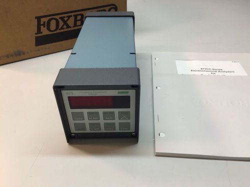 Foxboro contacting conductivity analyzer 873cc-aiwfnz for sale