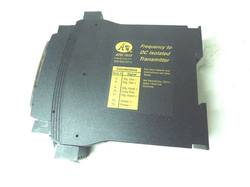 APD 7010 Frequency to DC Isolated Transmitter / Warranty