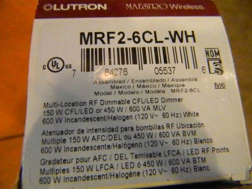 MRF2-6CL-WH Maestro Wireless Dimmer