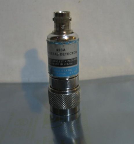 Agilent HP 423A Crystal Diode Detector .01 to 12.4GHz