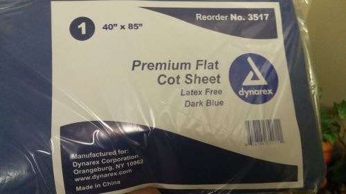 Dynarex Premium flat cot sheet