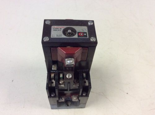 Cutler Hammer D23MR402 Type M Latched Relay D23MR 10 Amp 110/120 VAC Coil