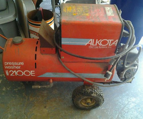 Used alkota 2100e hot water/steam for sale