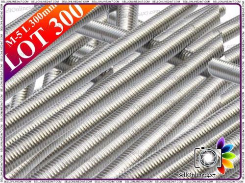 A2 Stainless Steel  Fully Threaded Bar/Rod Wholesale Lot Of 300 Pcs
