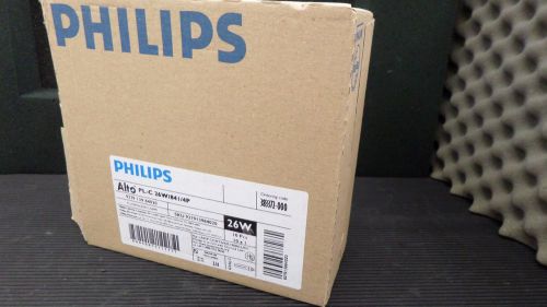 Lot of 10 Philips 383372 Alto Pl-c 26w/841/4p G24Q-3 Fluorescent Lamp Bulb 4100K