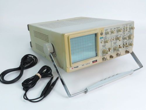 Protek 6502 20MHz Oscilloscope w/ Probes - Works!