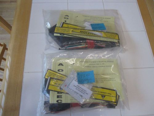 UNIVERSAL AIRBAG CONTROL SWITCH AOI ELECTRICAL US2FLM-PASS LOT OF 2