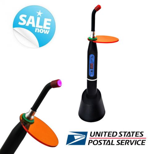 ?usa? dental 5w wireless cordless led curing light lamp 1500mw ?usps shipping? for sale