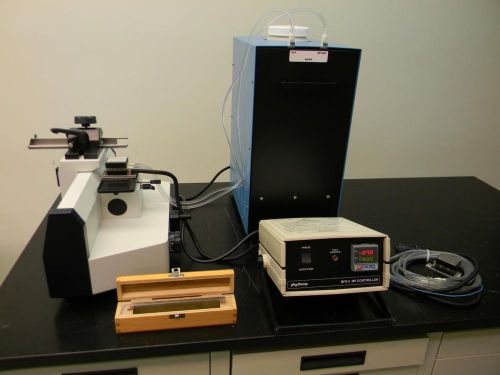 Leica sm2000 r sliding microtome bfs-3 mp physitemp controller + freezing stage for sale
