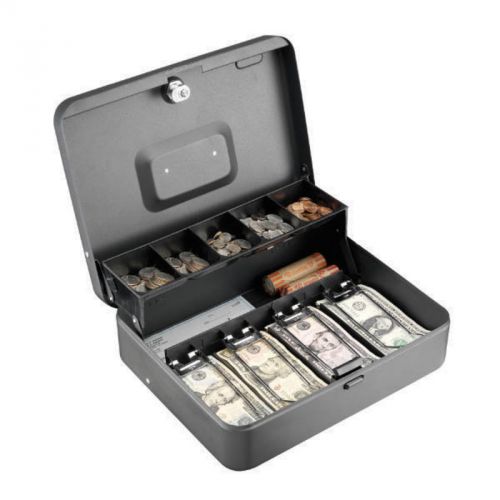 Mmf / steelmaster tiered tray cash box- 2216194g2 cash box new for sale