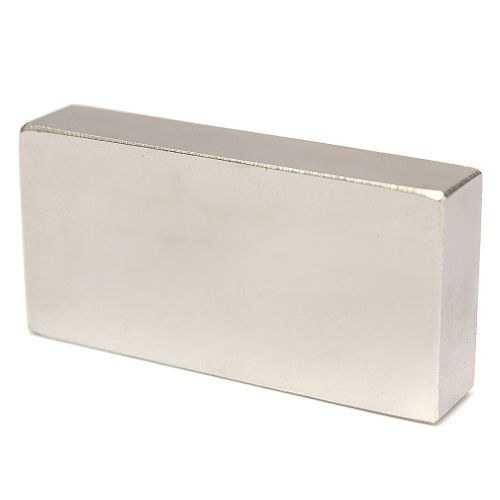 Super strong large rectangle n50 grade block magnet neodymium 50mm x 25mm x 10mm for sale