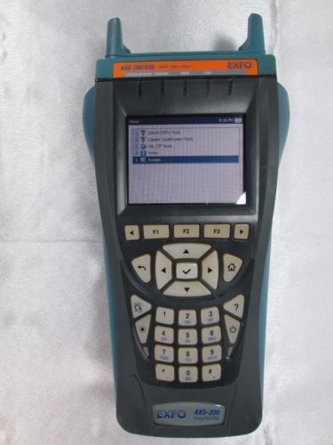 EXFO AXS-200/635 Copper VDSL2 ADSL2+ AXS-200 SharpTester 30MHz Wideband Support