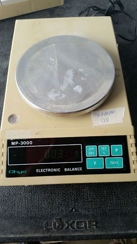 CHYO MP-3000 ELECTRONIC BALANCE 0.01G (NO ADAPTOR) - AAR 3442