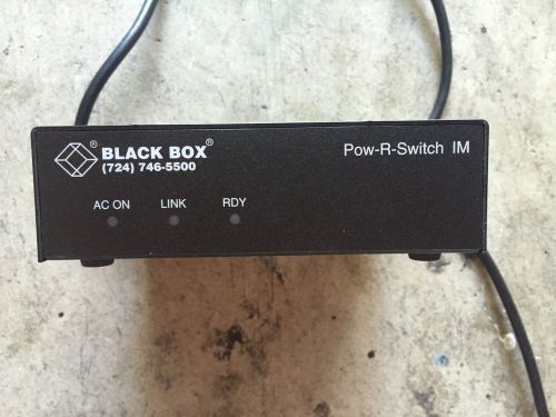 BLACK BOX Pow-R-Switch IM