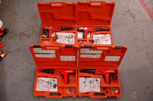 4 x ramset cobra plus .27 caliber semi auto powder actuated tools- defective for sale