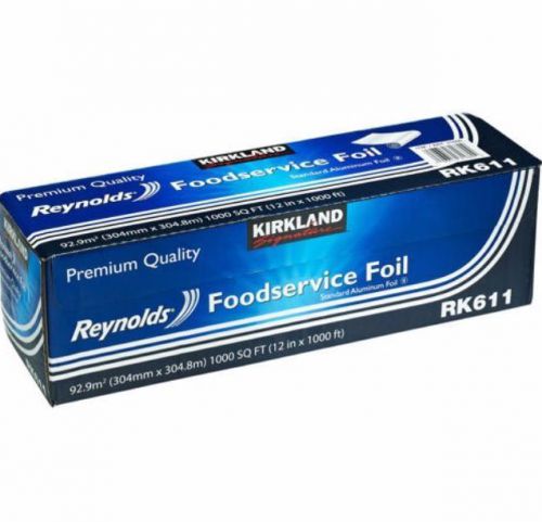 Kirkland Signature Premium Quality Aluminum Foil 12&#034;x1000&#039;