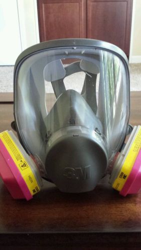 3M FULL FACE MASK RESPARATOR S 6700 SERIES WITH CARTRIDGES