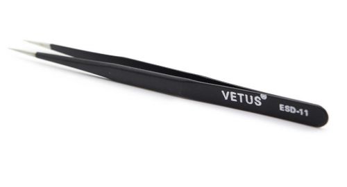 Vetus hrc40 professional esd tweezers - new - (esd-11)c for sale