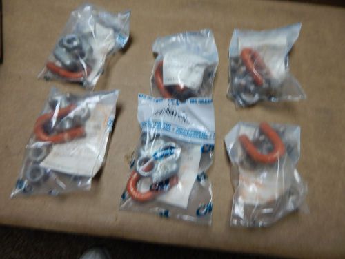 &#034;columbus-mckinnon&#034; forged 1/2&#034; wire rope clips lot of 6 pcs for sale