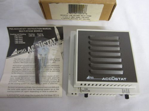 Accustat lms-ah22 heating/cooling low voltage multi-stage thermostat for sale