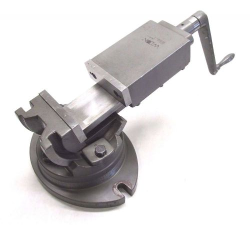 Wilton 4&#034; precision 2-axis angular milling vise w/ swivel base - #amv/sp-100 for sale