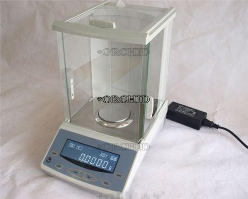 100 x 0.0001 g lab digital analytical balance scale range 100g precison 0.1 mg for sale