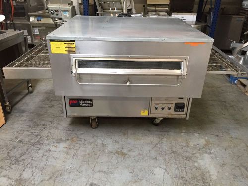 Middleby marshall ps360wb-4 ng single stack conveyor pizza ovens 40&#034; wide belt for sale