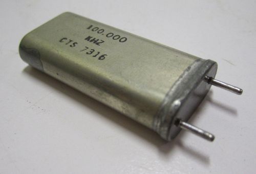 NOS 100 KHz Frequency Crystal Oscillator Radio Vintage Electronic Project