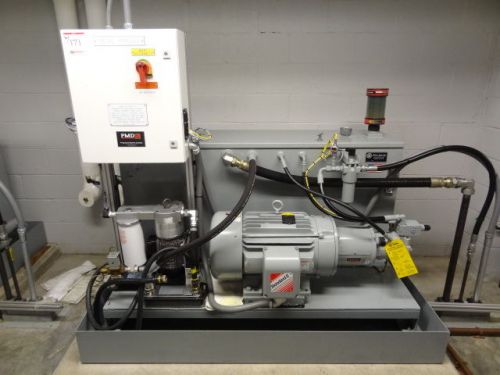 Airline hydraulic power unit80gal reservior 40hp baldor motor hydac/rexroth pump for sale