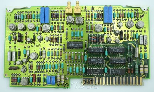 HP Agilent Spectrum Analyzer Display Circuit Board 85662-60151