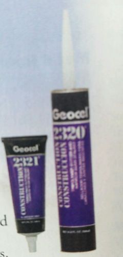 Lot 12 --geocel 2320 gutter sealant tubes! best price on ebay! for sale