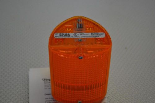 ONE NEW Edwards Signaling 102LM-A Blue Lamp, Stackable