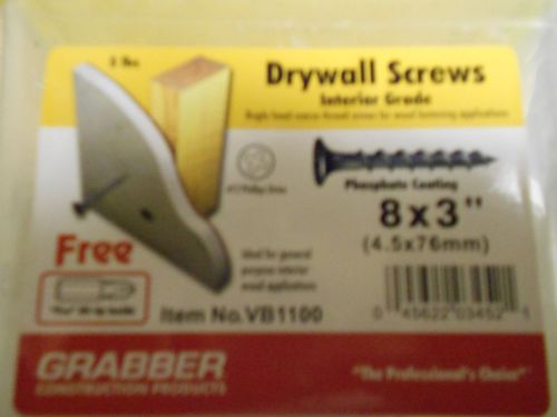 Grabber Drywall Acrews 8 x 3&#034;
