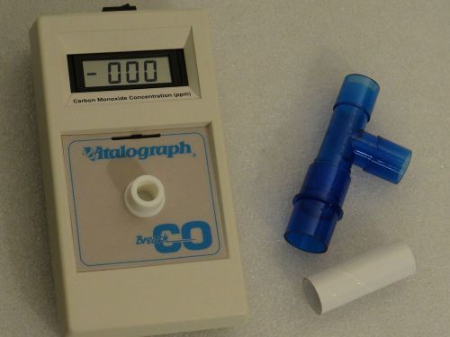 Vitalograph BreathCO Carbon Monoxide Concentration Smoke Monitor Tester #10