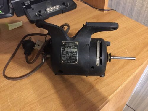 Old Universal Electric Motor By Dictaphone Corporation Type N