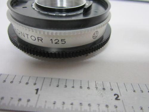 FOR PARTS MICROSCOPE CAMERA SHUTTER PRONTOR 125 OPTICS AS IS BIN#Q3-20