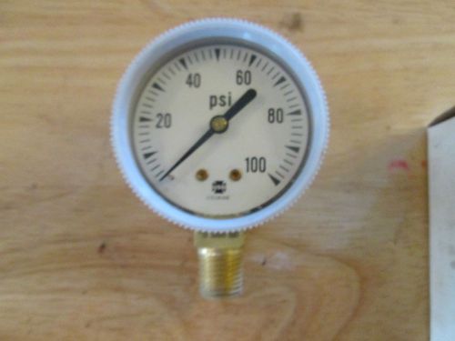 U.S. Gauge PSI Gauge NOS in box 0-100 psi in increments of 2