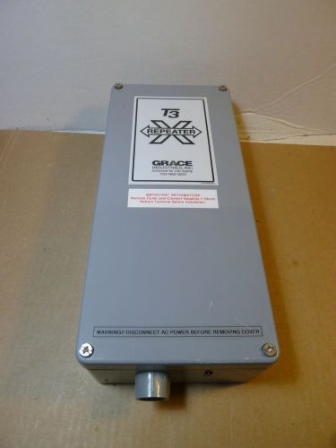 Grace Industries T3 lone worker repeater for man down Tpass 3 system