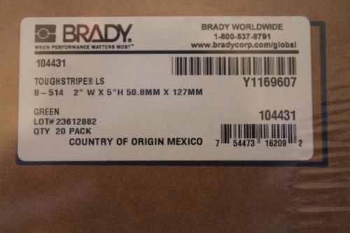 Brady 104431, Toughstripe Green Floor Corner Markings (20 per box)